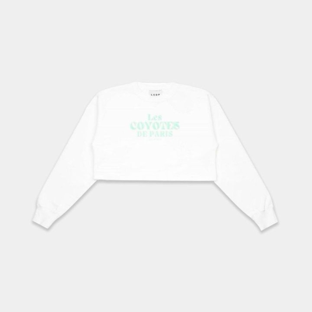 Les Coyotes De Paris Cropped Sweatshirt S